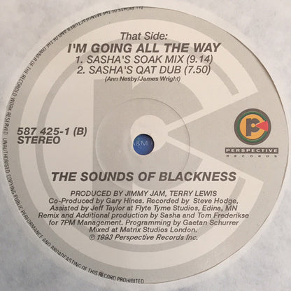 Sounds Of Blackness : I'm Going All The Way (12")