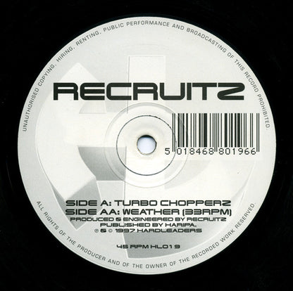 Recruitz - Turbo Chopperz / Weather (12")
