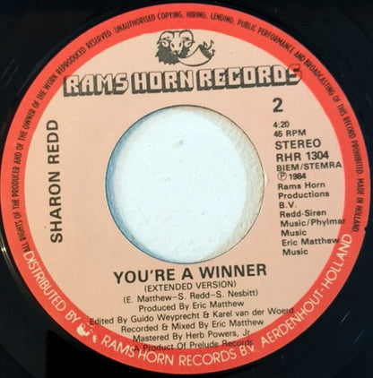 Sharon Redd : You're A Winner (7")