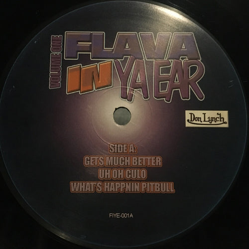 Various - Flava In Ya Ear Volume One (12")