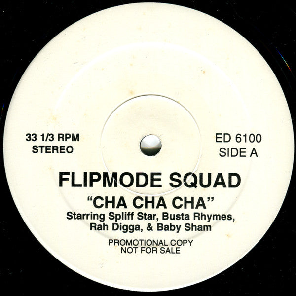 Flipmode Squad : Cha Cha Cha (12", Promo)