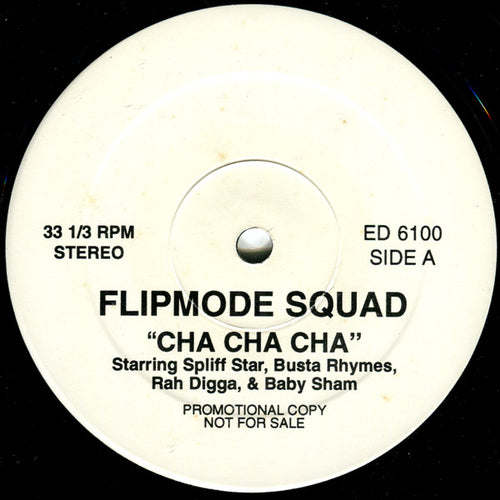 Flipmode Squad : Cha Cha Cha (12", Promo)
