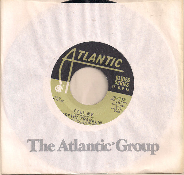 Aretha Franklin : Call Me / Eleanor Rigby (7")