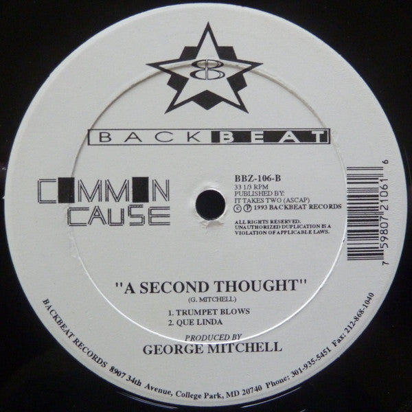 Common Cause : Talk To Your Man (12")