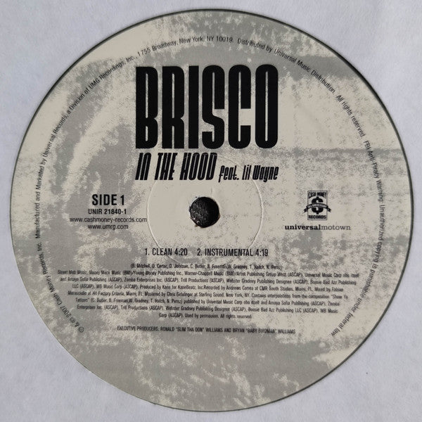 Brisco - In The Hood (12")