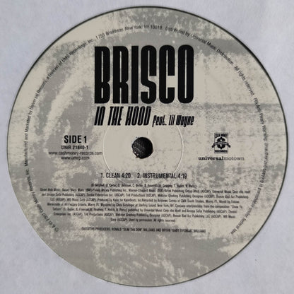 Brisco - In The Hood (12")