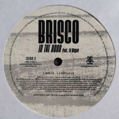 Brisco - In The Hood (12")