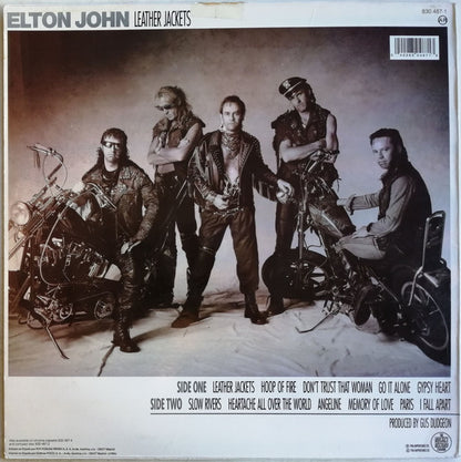 Elton John - Leather Jackets (LP, Album)