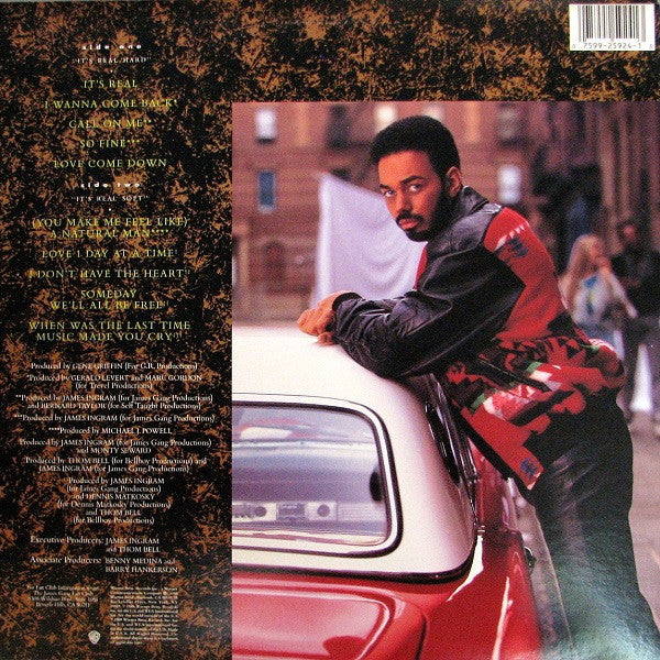 James Ingram : It's Real (LP, Album, All)