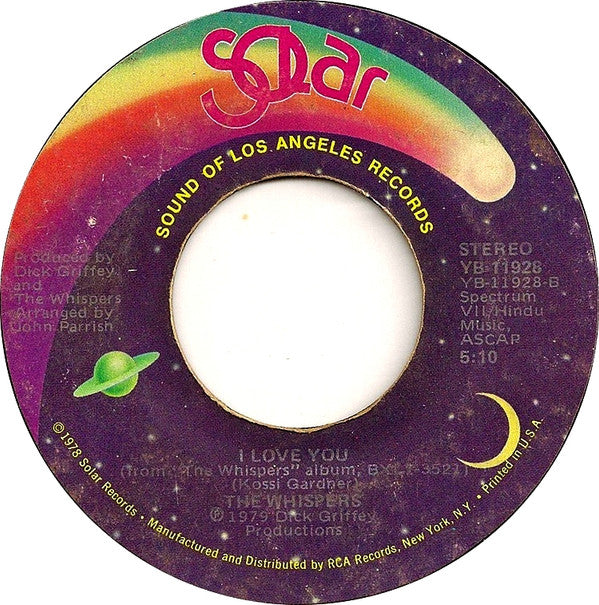 The Whispers : Lady (7")