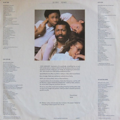 Teddy Pendergrass - Love Language (LP, Album, SP )