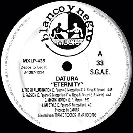 Datura - Eternity (LP, Album)