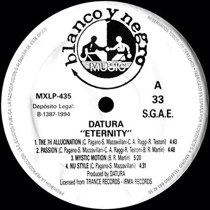 Datura - Eternity (LP, Album)