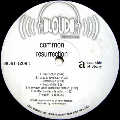 Common : Resurrection (LP, Album, RE)