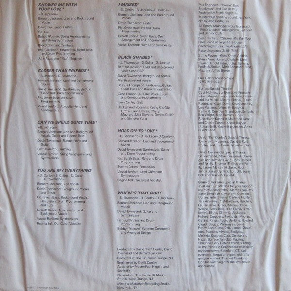 Surface - 2nd Wave (LP, Album)