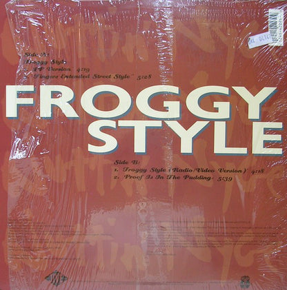 Nuttin' Nyce - Froggy Style (12")