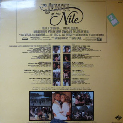 Various - The Jewel Of The Nile: Music From The Motion Picture Soundtrack (LP, Album)
