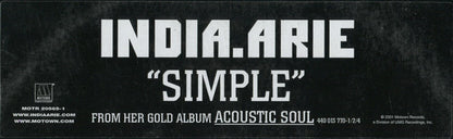 India.Arie - Simple (12", Promo)