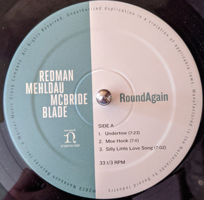 Redman*, Mehldau*, McBride*, Blade* : RoundAgain (LP, Album)