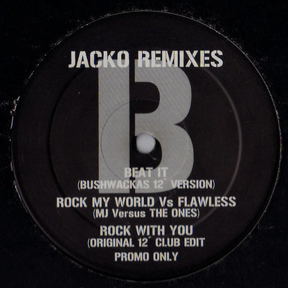 Michael Jackson : Jacko Remixes (12", Unofficial)
