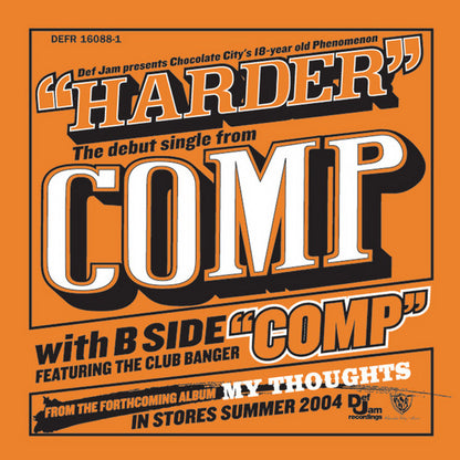 Comp : Harder / Comp (12", Promo)