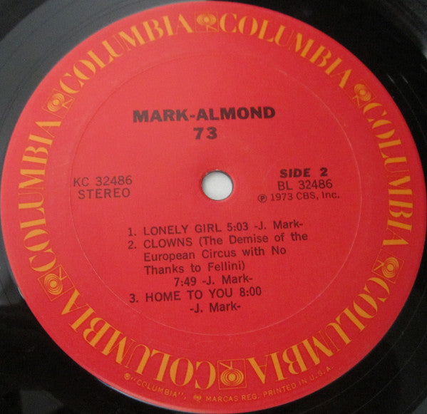 Mark-Almond - 73 (LP, Album, Gat)