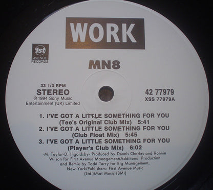 MN8 - I've Got A Little Something For You (12", Single)