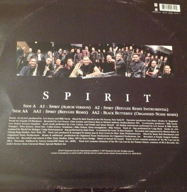 Sounds Of Blackness : Spirit (12")