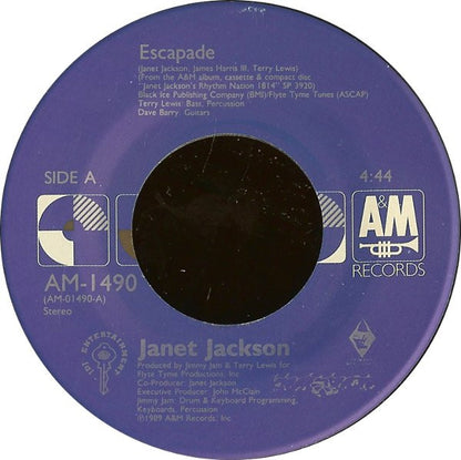 Janet Jackson : Escapade (7")
