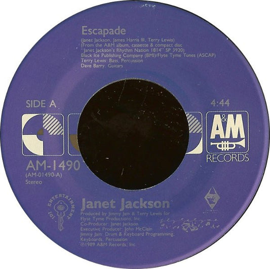 Janet Jackson : Escapade (7")
