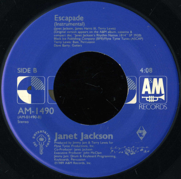 Janet Jackson : Escapade (7")