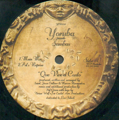 Sambas - Que Vive El Canto (12")