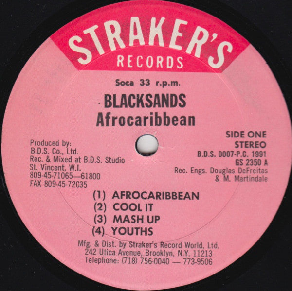 Blacksand (2) : Afro Caribbean (LP, Album)
