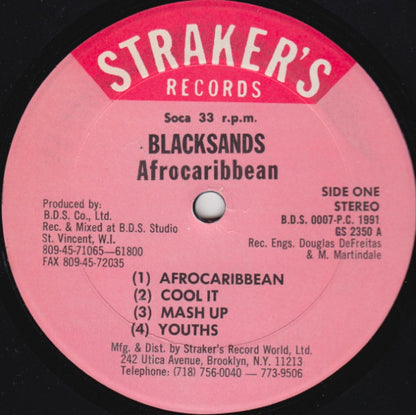 Blacksand (2) : Afro Caribbean (LP, Album)