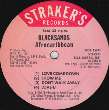 Blacksand (2) : Afro Caribbean (LP, Album)