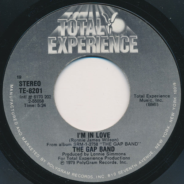 The Gap Band : Early In The Morning (7", Styrene, 19 )
