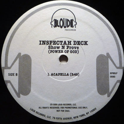 Inspectah Deck - Show N Prove (Power Of God) (12", Promo)