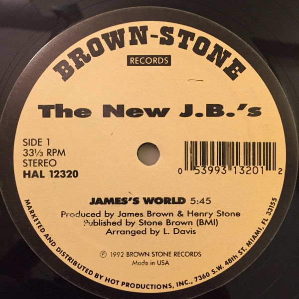The New J.B.'s : James's World (12")