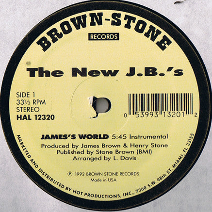 The New J.B.'s : James's World (12")