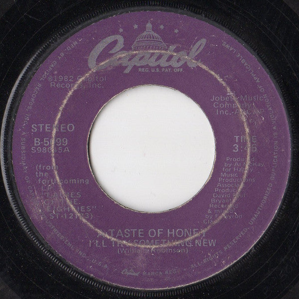 A Taste Of Honey : I'll Try Something New (7", Single, Jac)
