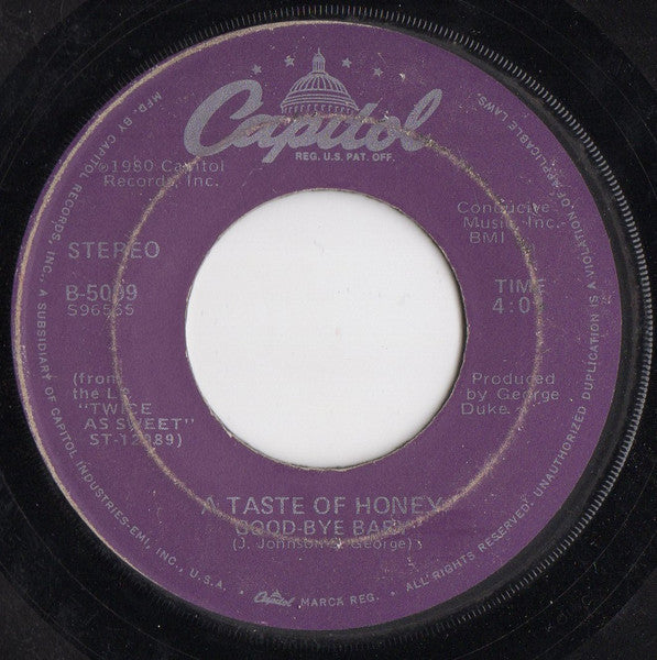 A Taste Of Honey : I'll Try Something New (7", Single, Jac)