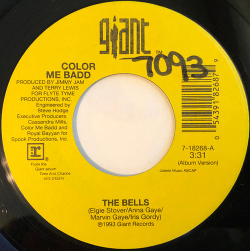 Color Me Badd : The Bells (7", Single)