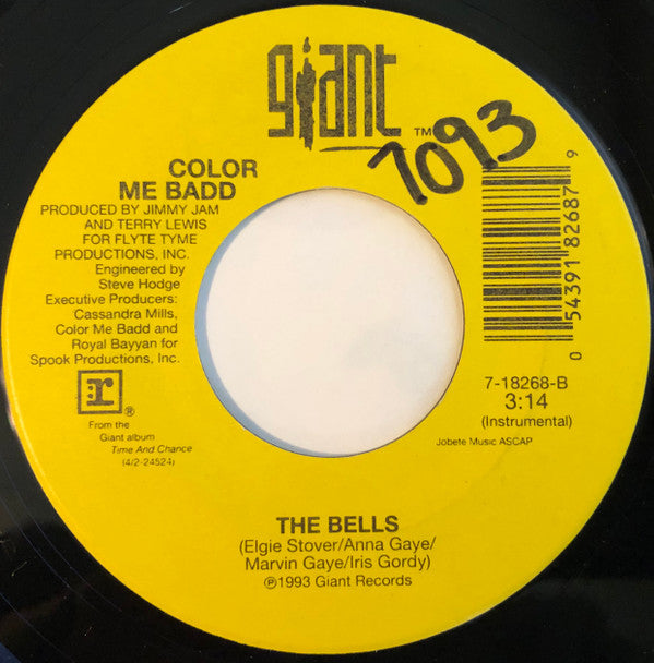 Color Me Badd : The Bells (7", Single)
