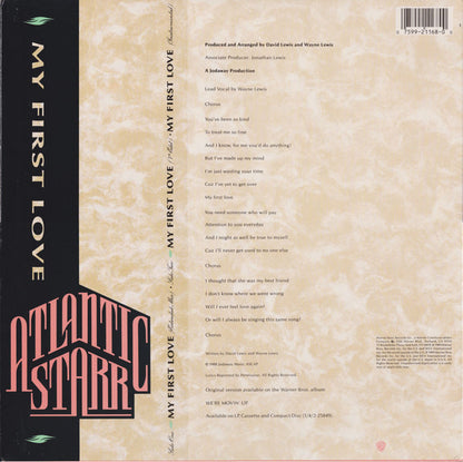 Atlantic Starr - My First Love (12", Maxi)