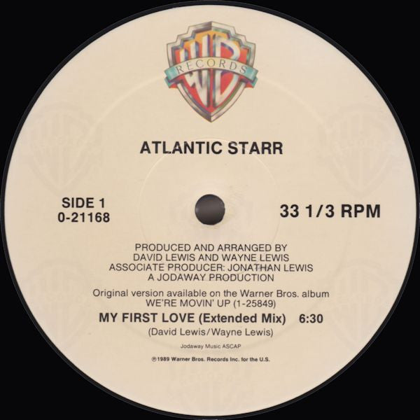 Atlantic Starr - My First Love (12", Maxi)