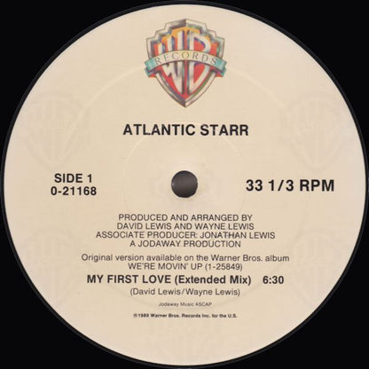 Atlantic Starr - My First Love (12", Maxi)