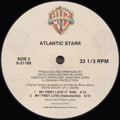 Atlantic Starr - My First Love (12", Maxi)