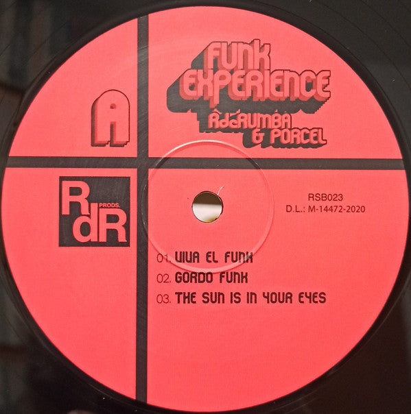 R De Rumba & Carlos Porcel (4) : Funk Experience (2xLP, Album)