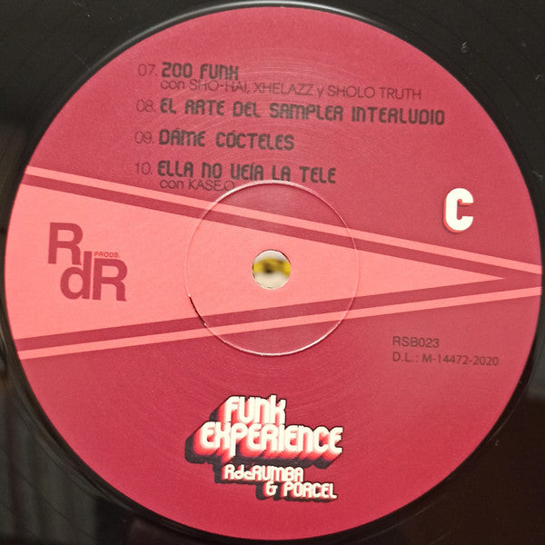 R De Rumba & Carlos Porcel (4) : Funk Experience (2xLP, Album)