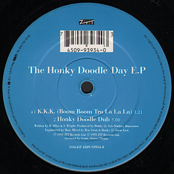 Honky : The Honky Doodle Day EP (12", EP)